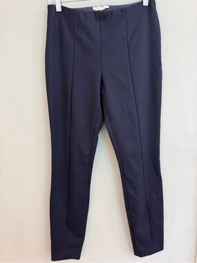 The Row Slim Fit Navy Pants, Size 4